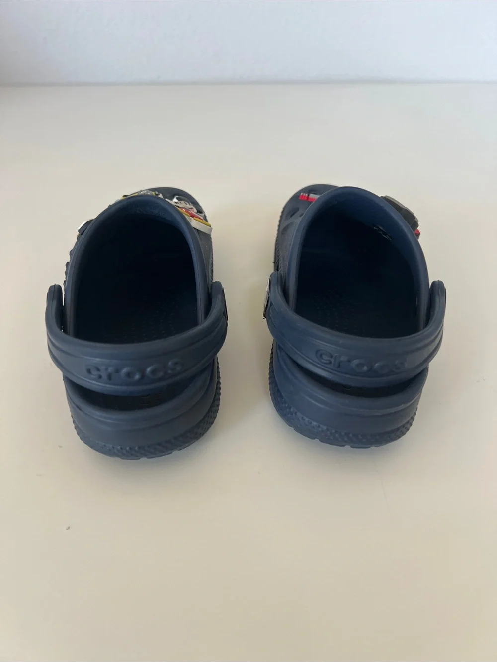 Kids Navy Crocs Clog with Fun Charms